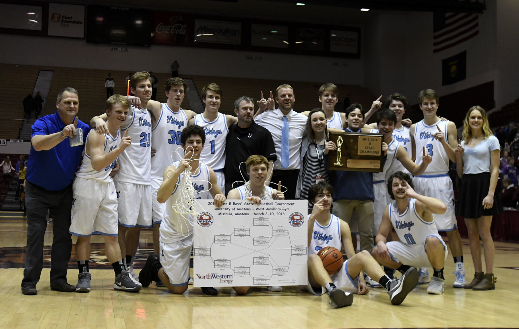 Class B Boys Basketball - Bigfork Vikings